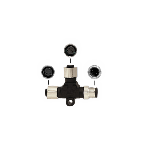 Furuno Antenna Cable Connector, Female X Female X Male NMEA2000 Tee Connector, Single – AIR-052-531
