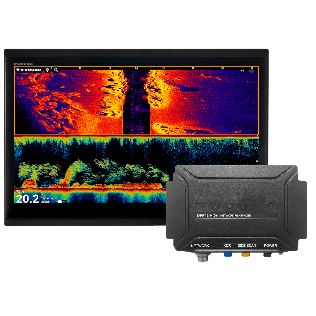 Furuno Sonar Sounder Module, For Use with Navnet Tztouchxl Multi Function Display, 9-1/2 Inch Width X 2.3 Inch Depth X 5.8 Inch Height – DFF1UHD+
