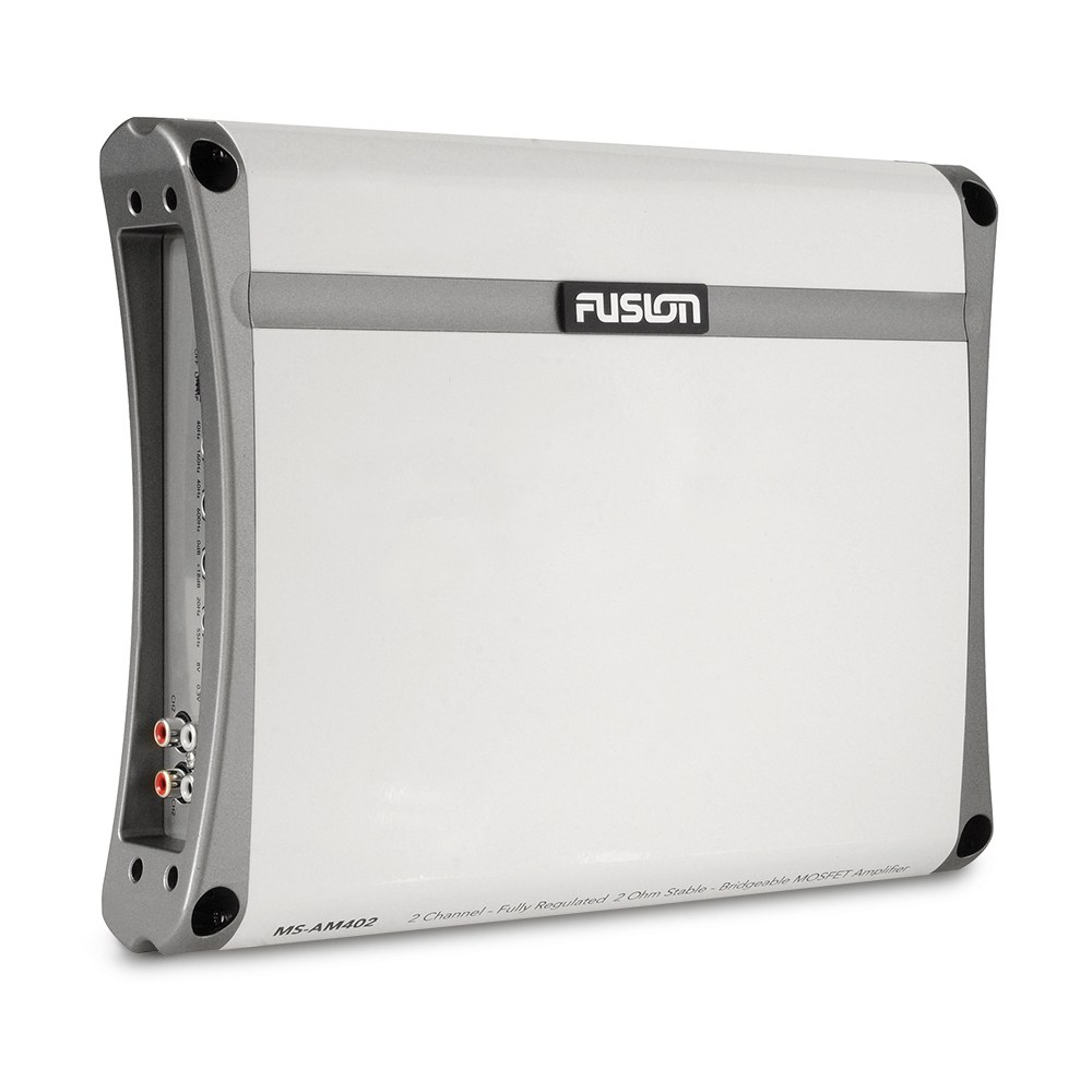 Fusion Elec Amplifier, AM Series, 2 Channel, 400 Watts Peak Power – 010-01499-00