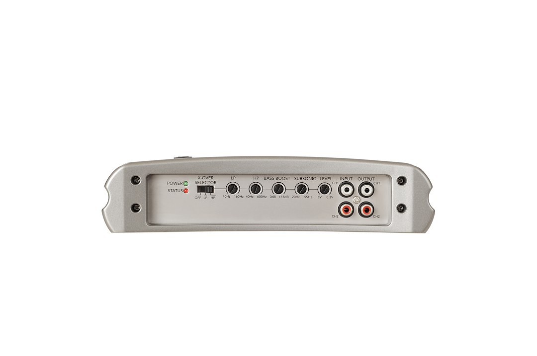 Fusion Elec Amplifier, AM Series, 2 Channel, 400 Watts Peak Power – 010-01499-00