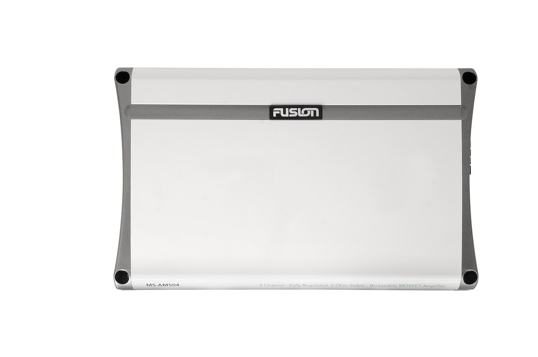 Fusion Elec Amplifier, AM Series, 4 Channel, 500 Watts Peak Power – 010-01500-00