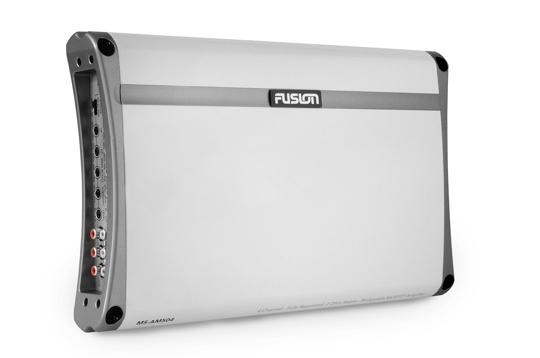 Fusion Elec Amplifier, AM Series, 4 Channel, 500 Watts Peak Power – 010-01500-00