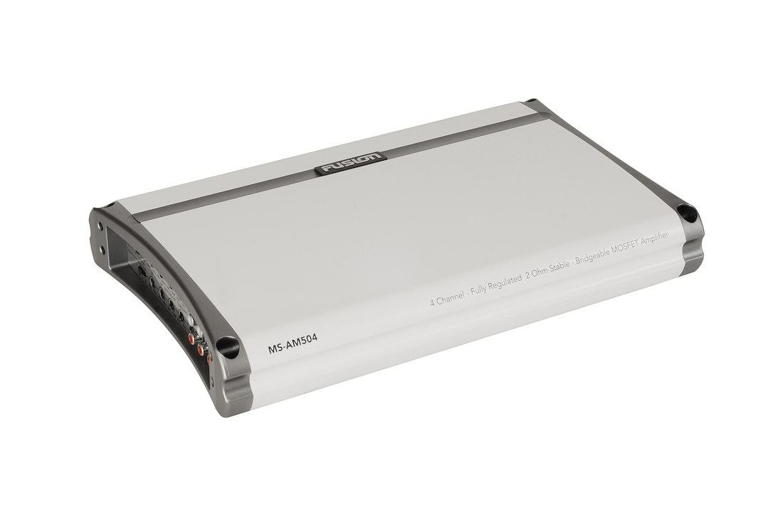 Fusion Elec Amplifier, AM Series, 4 Channel, 500 Watts Peak Power – 010-01500-00