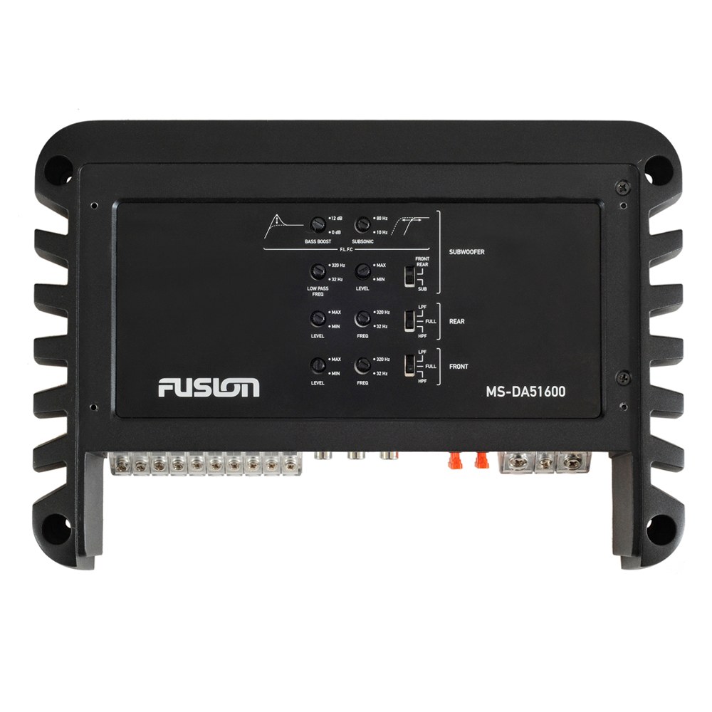 Fusion Elec Amplifier, Signature Series, 5 Channel, 1600 Watts Peak Power – 010-01968-00