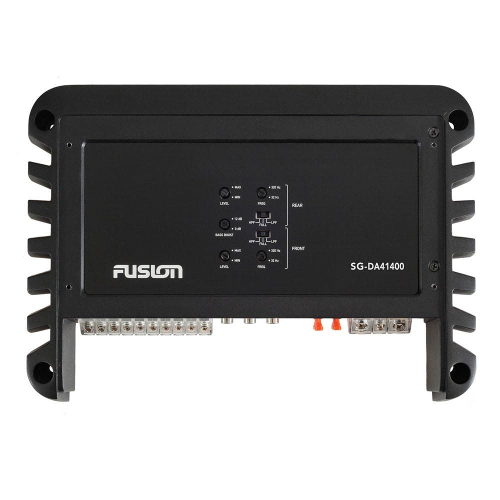Fusion Elec Amplifier, Signature Series, 4 Channel, 1400 Watts Peak Power – 010-01969-00