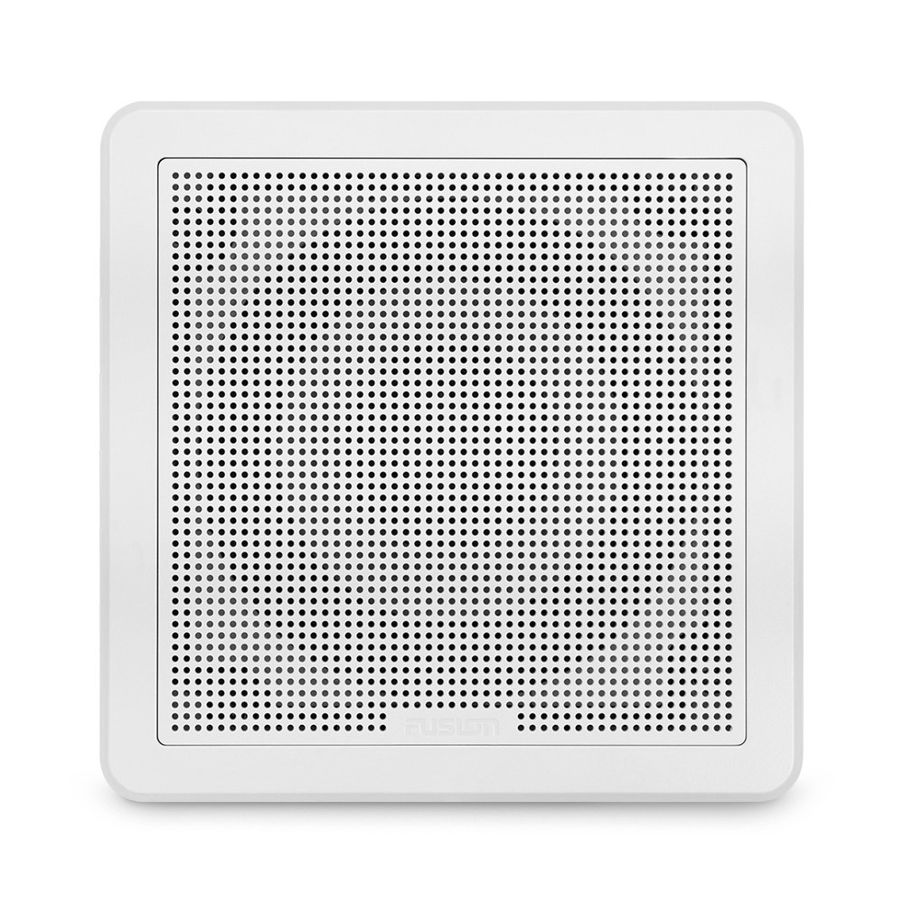 Fusion Elec Speaker, FM Series, 6.5 Inch Square Coaxial Speaker, 6.02 Inch Width X 6.02 Inch Height X 2.74 Inch Depth Overall Dimension – 010-02299-10