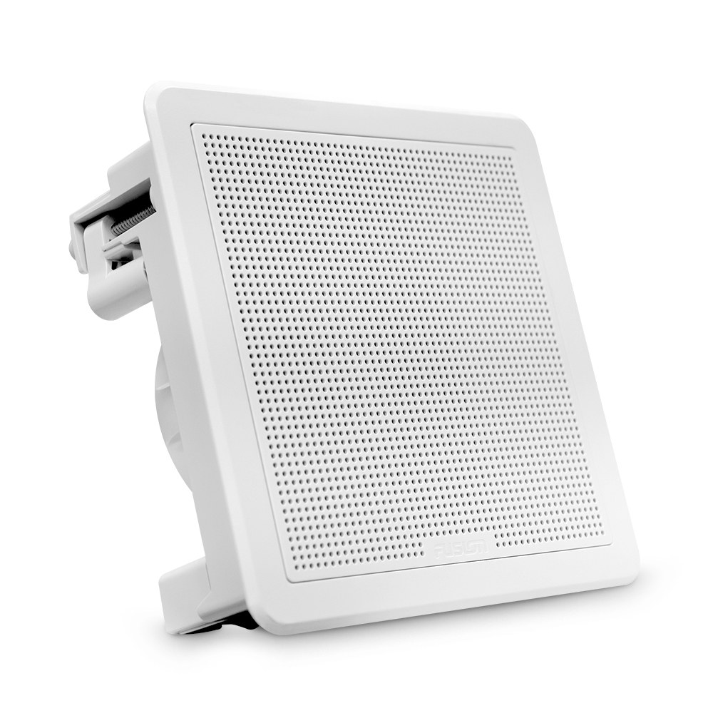 Fusion Elec Speaker, FM Series, 6.5 Inch Square Coaxial Speaker, 6.02 Inch Width X 6.02 Inch Height X 2.74 Inch Depth Overall Dimension – 010-02299-10