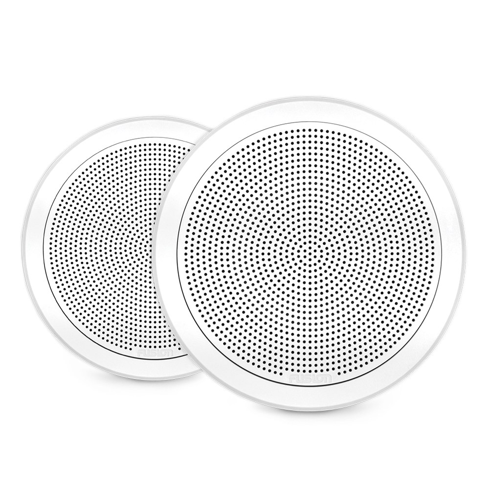 Fusion Elec Speaker, FM Series, 7.7 Inch Round Coaxial Speaker, 7.13 Inch Diameter X 3.26 Inch Depth Overall Dimension – 010-02300-00