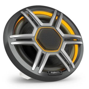 Fusion Elec Speaker, Apollo™, 6.5 Inch Round Coaxial Sports Speaker, 6.93 Inch Diameter X 4.06 Inch Depth Overall Dimension – 010-02918-03