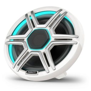 Fusion Elec Speaker, Apollo™, 7.7 Inch Round Coaxial Sports Speaker, 7.72 Inch Diameter X 4.46 Inch Depth Overall Dimension – 010-02918-11