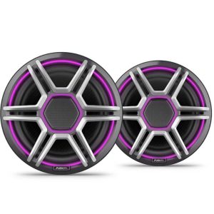 Fusion Elec Speaker, Apollo™, 8.8 Inch Round Coaxial Sports Speaker, 8.82 Inch Diameter X 5.28 Inch Depth Overall Dimension – 010-02918-23