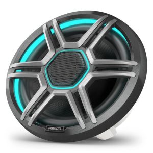 Fusion Elec Speaker, Apollo™, 8.8 Inch Round Coaxial Sports Speaker, 8.82 Inch Diameter X 5.28 Inch Depth Overall Dimension – 010-02918-23