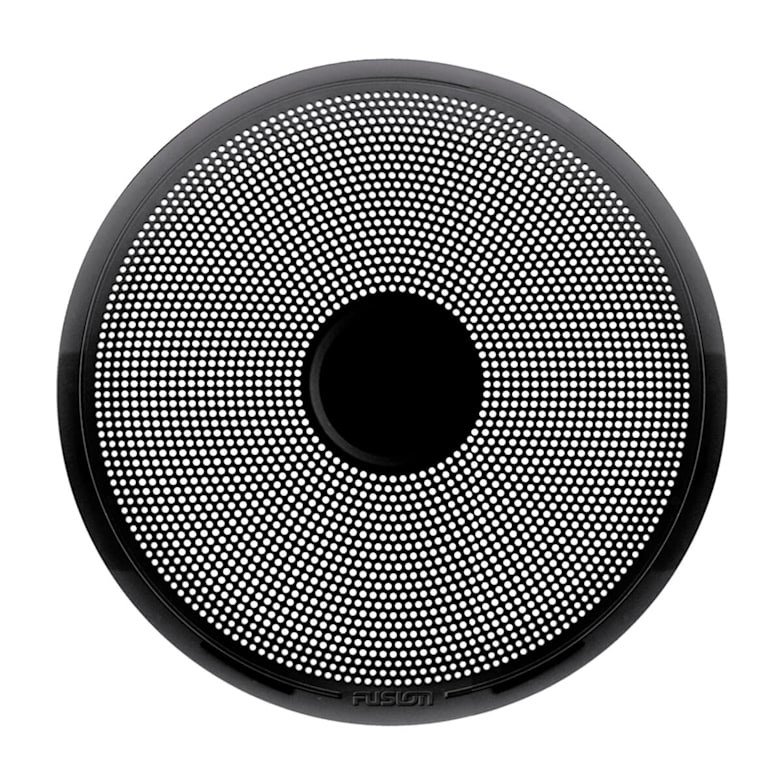 Fusion Elec Subwoofer Cover, For Use with Xs Series 10 Inch Classic Subwoofer, 10 Inch Classic Grille Type, Black, Single – 010-12880-30