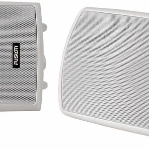 Fusion Elec Speaker, 4 Inch Box Speaker, 25 Watts Rms/ 100 Watts Peak, 4 Ohm, 80 Hz to 20 Khz Frequency Response, 86 Decibel Sensitivity – MS-OS420