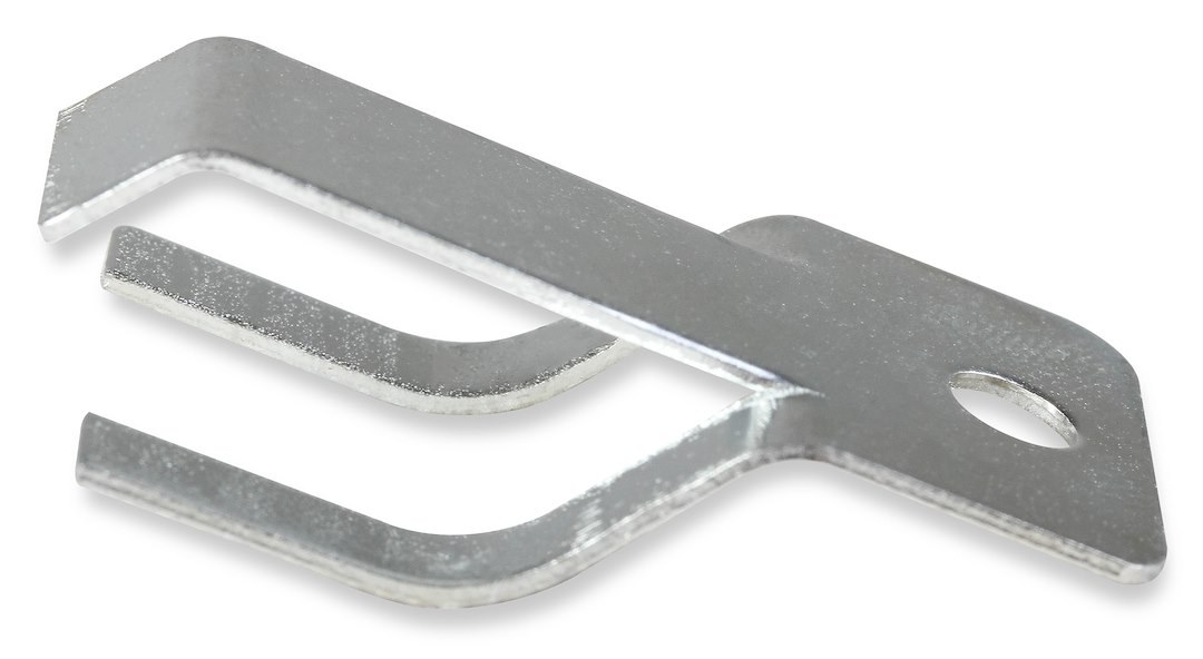 Mr. Gasket Rocker Arm Oil Deflector Clip, Stock Rockers, Zinc, Steel, Set of 8 – 1015