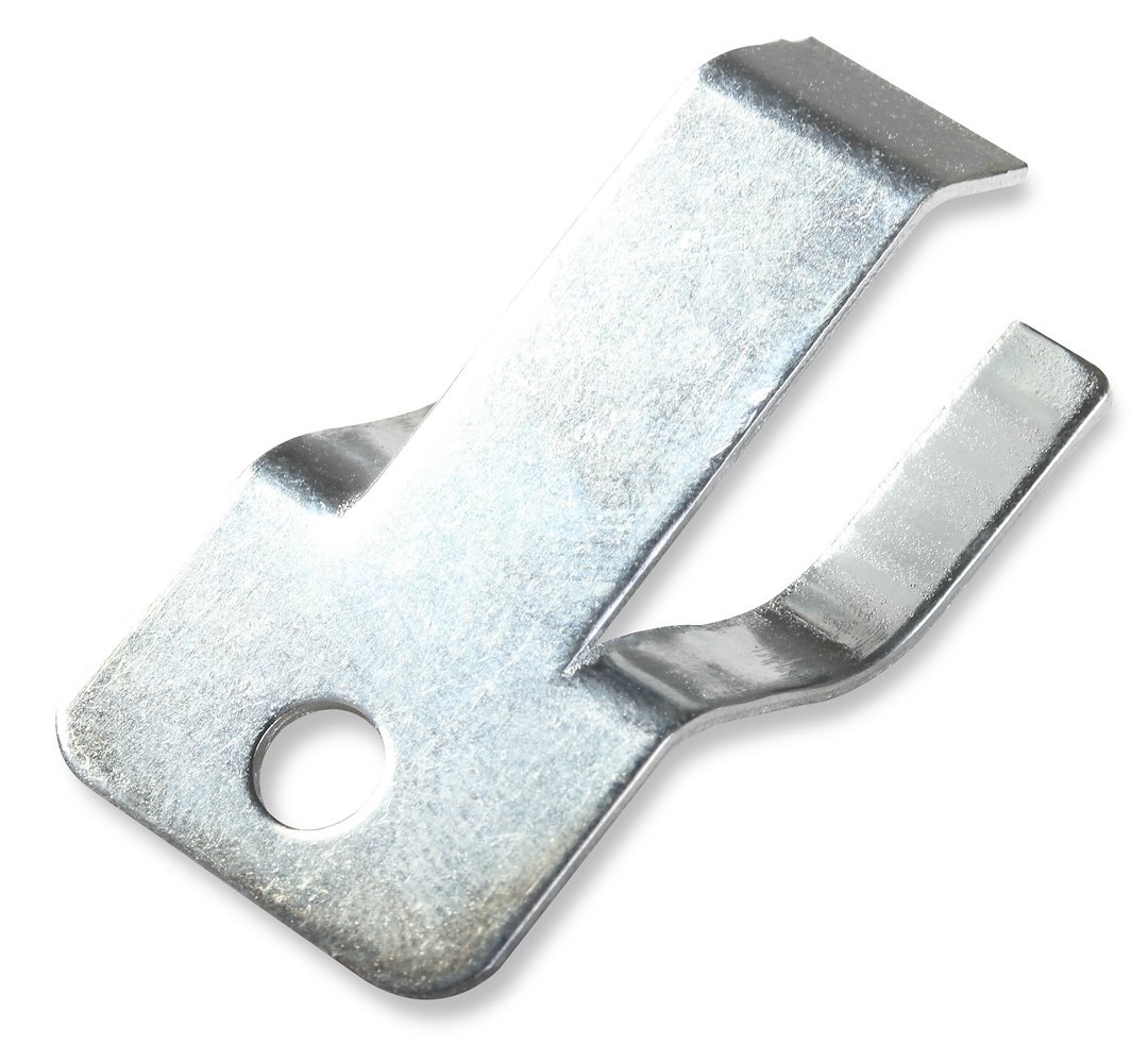 Mr. Gasket Rocker Arm Oil Deflector Clip, Stock Rockers, Zinc, Steel, Set of 8 – 1015