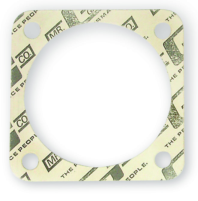 Mr. Gasket Exhaust Header Collector Gasket, 3 Inch Diameter, Square, 4-1/16 Inch Bolt Circle, 3/8 Inch Bolt Hole Size – 1205