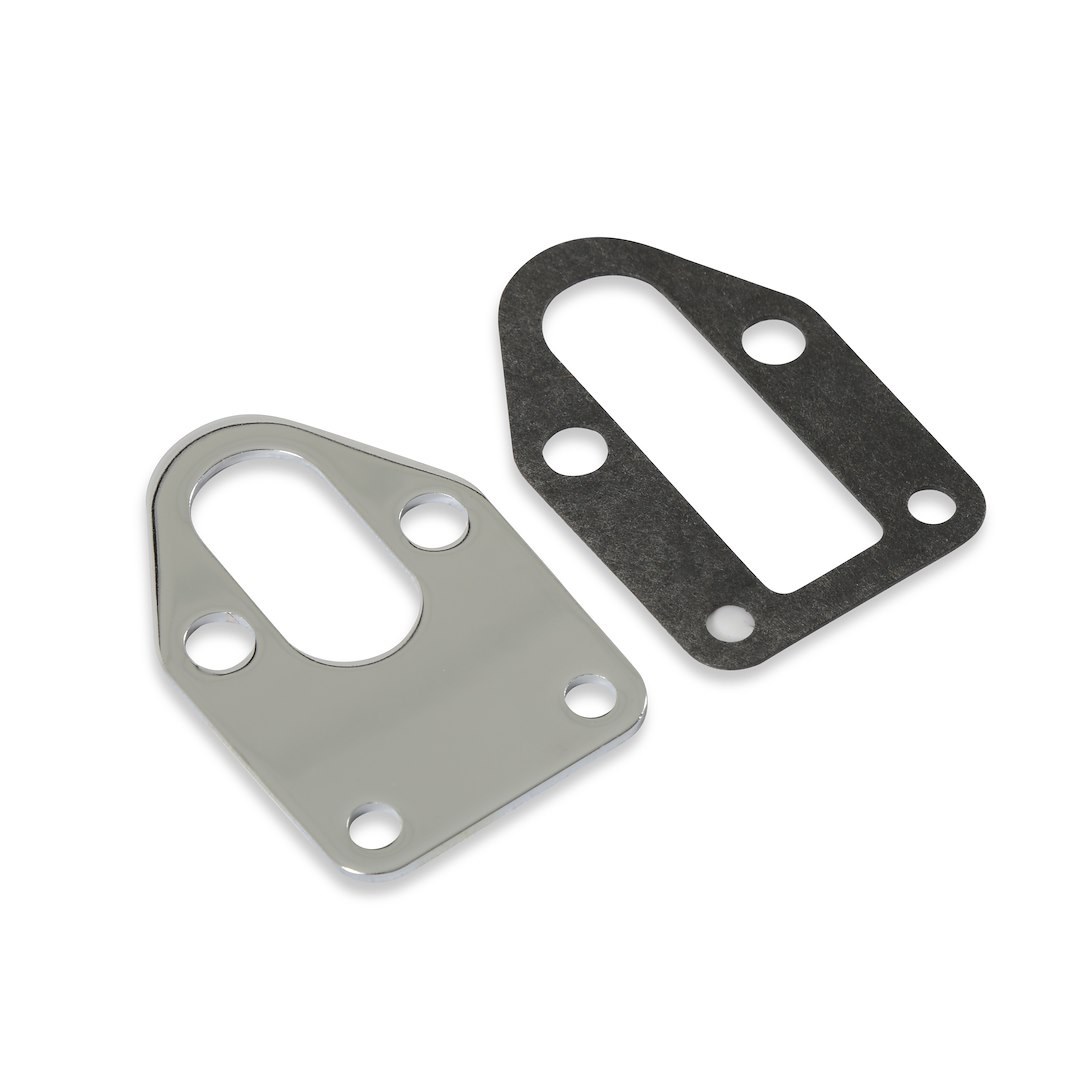 Mr. Gasket Fuel Pump Mounting Bracket, For Use with 265-400 Cubic Inch GM Small Block, Chrome Plated, Steel – 1514
