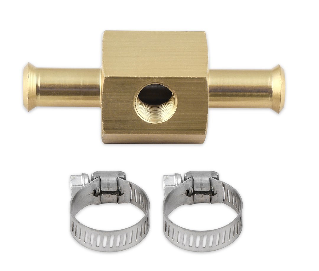 Mr. Gasket Gauge Fuel Pressure, 1-1/2 Inch Diameter, Full Sweep, 0-15 PSI Range, White Face/ Chrome Bezel/ Black Needle – 1564
