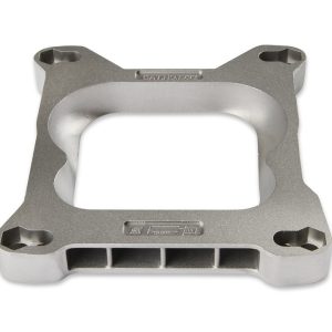 Mr. Gasket Carburetor Adapter, Adapts Square Flange Carburetor to Quadrajet 4-Barrel Intake Manifold, 0.750 Inch Thick, With Hardware – 1932
