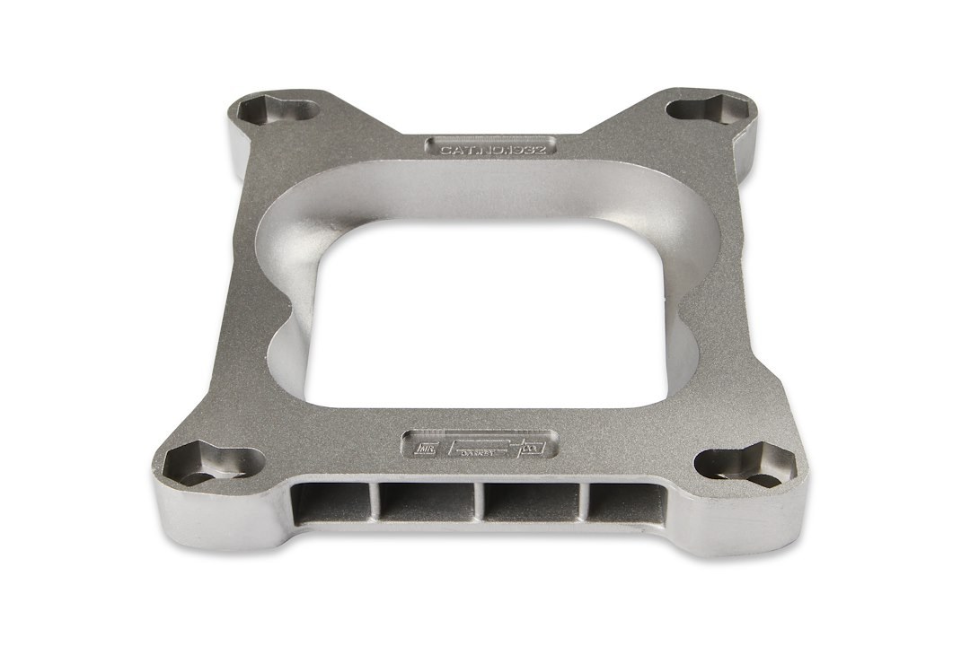 Mr. Gasket Carburetor Adapter, Adapts Square Flange Carburetor to Quadrajet 4-Barrel Intake Manifold, 0.750 Inch Thick, With Hardware – 1932