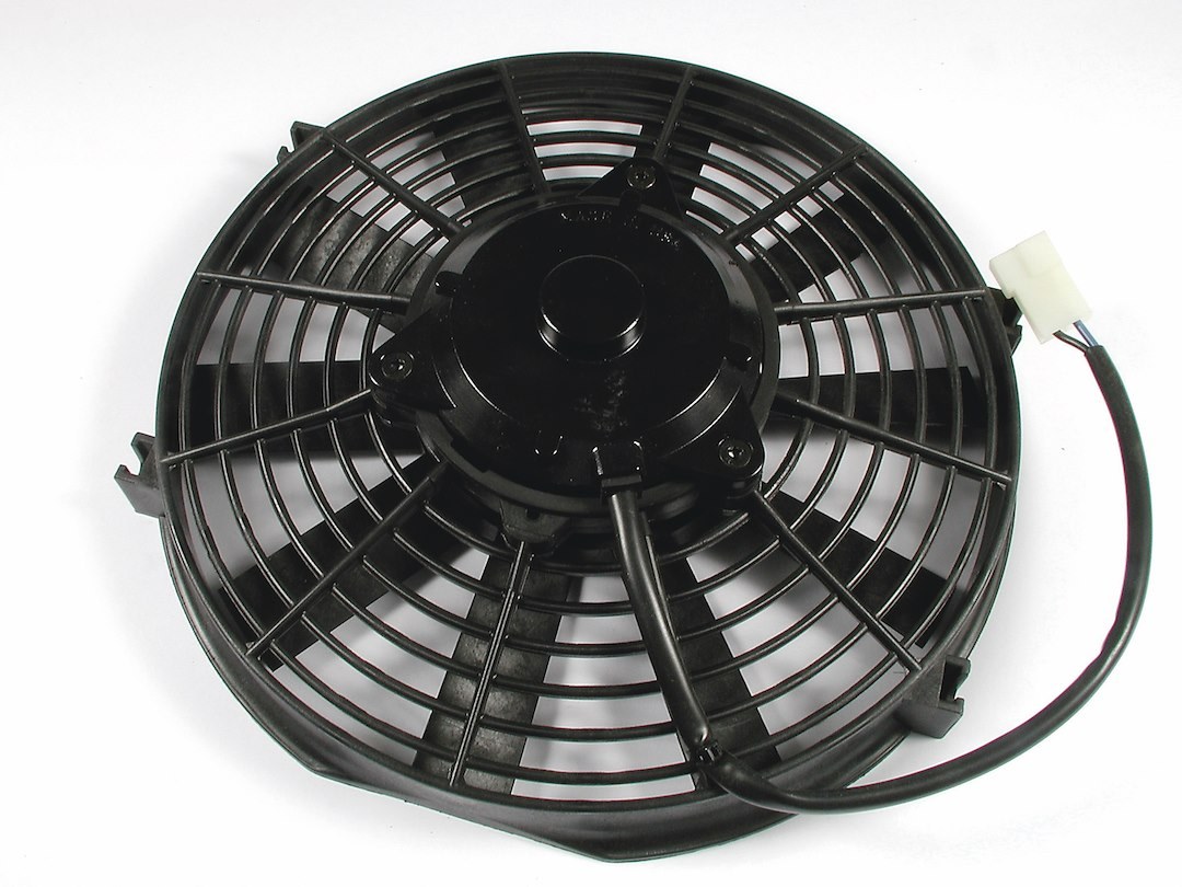Mr. Gasket Cooling Fan, Electric, 1800 Cubic Feet Per Minute, 14 Inch Diameter X 14.75 Inch Height X 14 Inch Width X 3.5 Inch Depth – 1987MRG