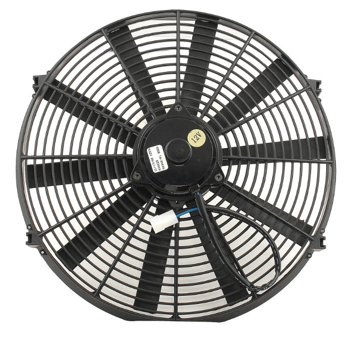 Mr. Gasket Cooling Fan, Electric, 2000 Cubic Feet Per Minute, 16 Inch Diameter X 16.5 Inch Height X 16 Inch Width X 3.5 Inch Depth – 1988MRG