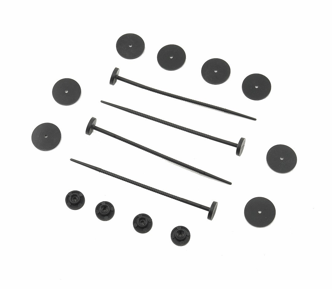 Mr. Gasket Cooling Fan Mounting Kit, Replacement Fan Mounting Kit, Nylon – 1994MRG