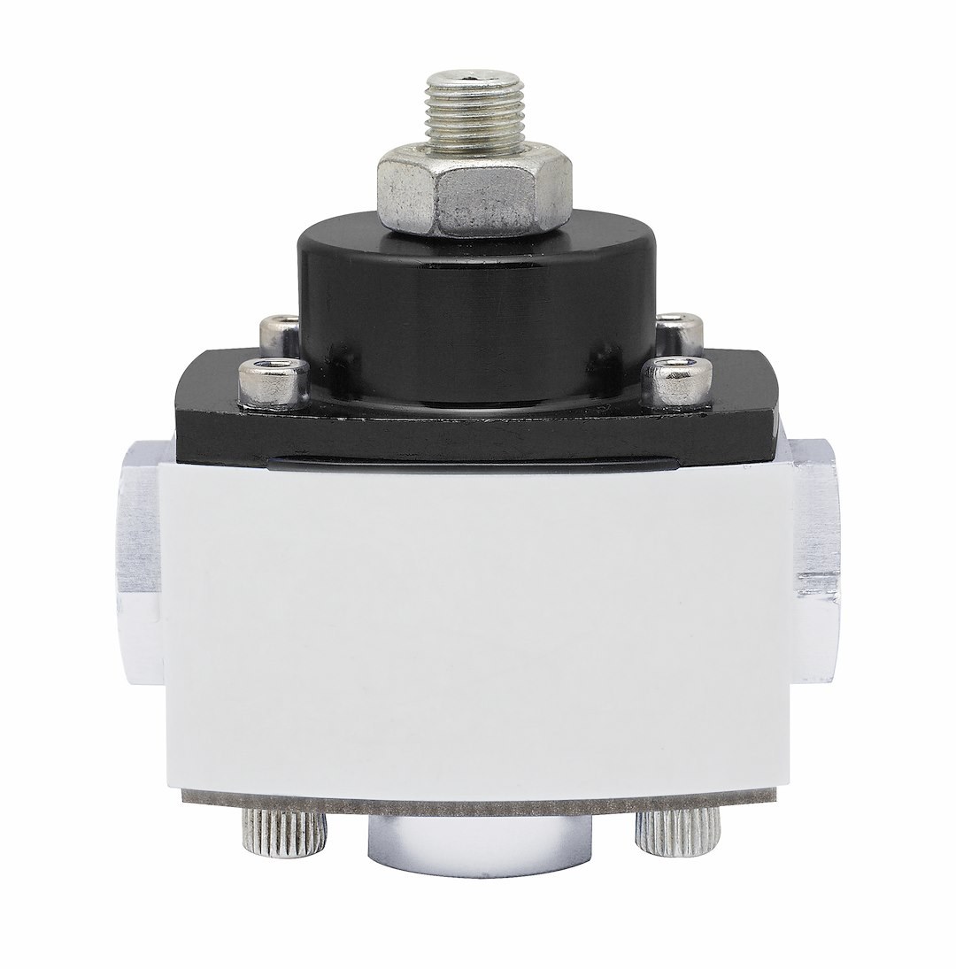 Mr. Gasket Fuel Pressure Regulator, 4.5-9 PSI Max Pressure, 3/8 Inch Inlet/ Outlet, Gasoline, Steel, With Mounting Bracket – 2015