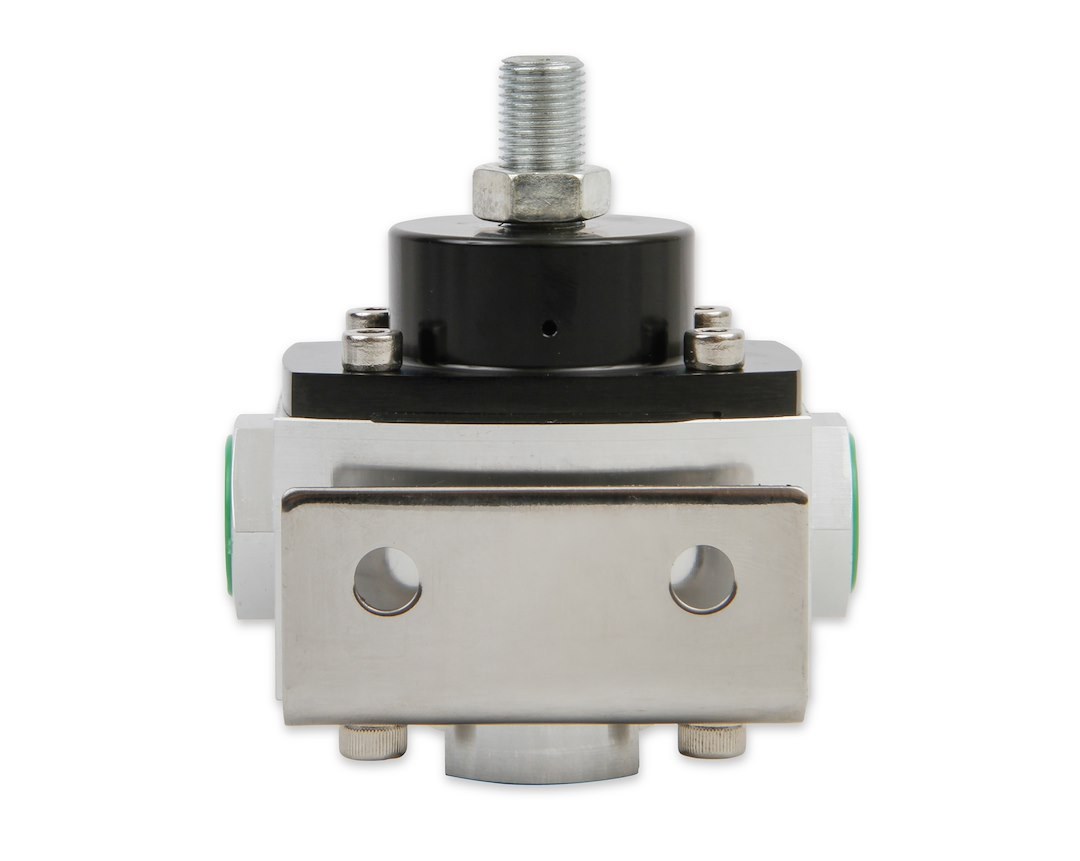 Mr. Gasket Fuel Pressure Regulator, 4.5-9 PSI Max Pressure, 3/8 Inch Inlet/ Outlet, Gasoline, Steel, With Mounting Bracket – 2015