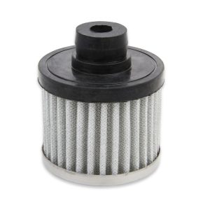 Mr. Gasket Crankcase Breather Filter, Push on with 1.22 Inch Outside Diameter Inlet, 3 Inch Diameter X 3-1/8 Inch Height – 2049