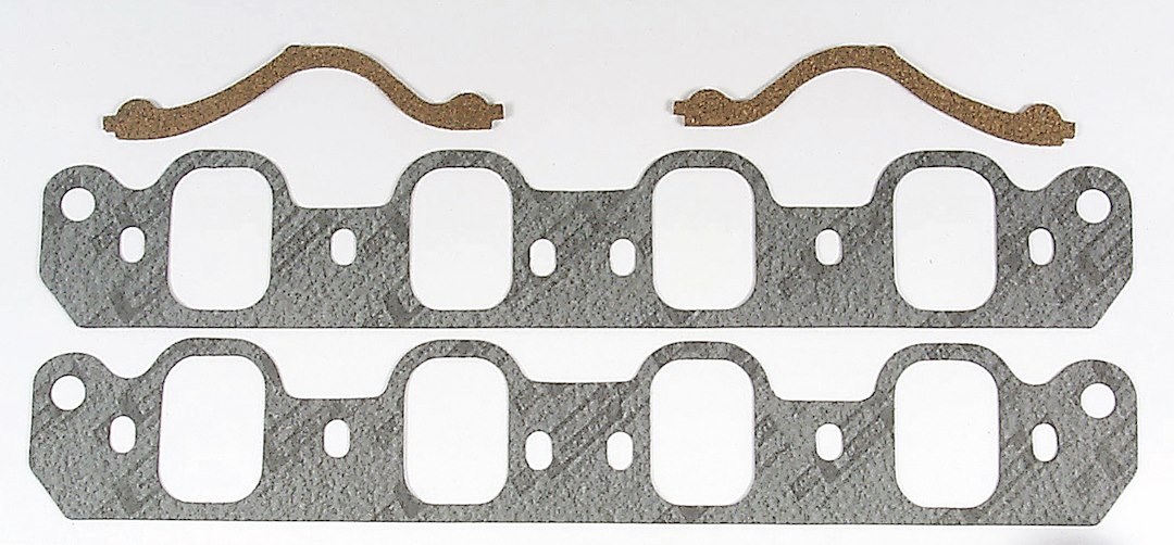 Mr. Gasket Intake Manifold Gasket, Performance, For Use with 1970-1974 Ford Small Block 351C, Rectangular Port, 1.83 Inch X 2.66 Inch Port Size – 214