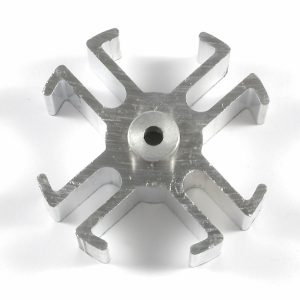 Mr. Gasket Cooling Fan Spacer, 1 Inch Thick, Natural, Aluminum, With Spacer/ Washers/ Bolts – 2392