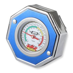 Mr. Gasket Radiator Cap, 13 PSI Max Pressure, Octagon, Blue Anodized, Aluminum – 2470B