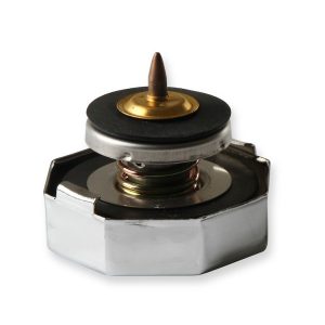 Mr. Gasket Radiator Cap, 13 PSI Max Pressure, Octagon, Blue Anodized, Aluminum – 2470B