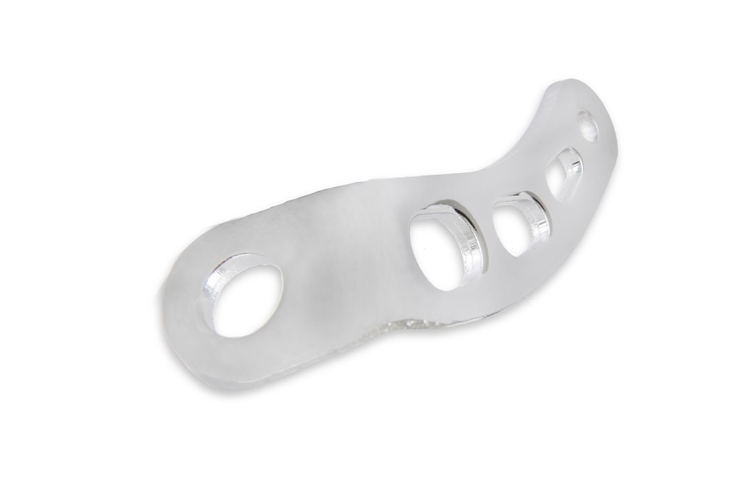 Mr. Gasket Carburetor Throttle Cable Bracket, Universal, Chrome Plated, Steel – 3683