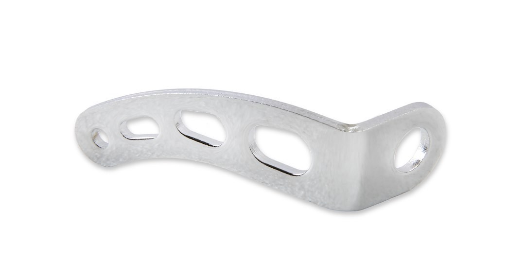 Mr. Gasket Carburetor Throttle Cable Bracket, Universal, Chrome Plated, Steel – 3683