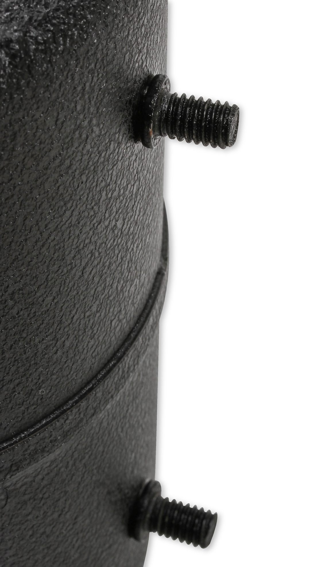 Mr. Gasket Vacuum Canister, Black Painted, Steel – 3701