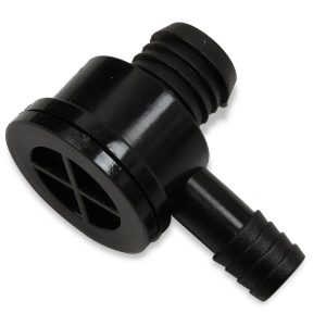 Mr. Gasket Vacuum Canister, Black Painted, Steel – 3701