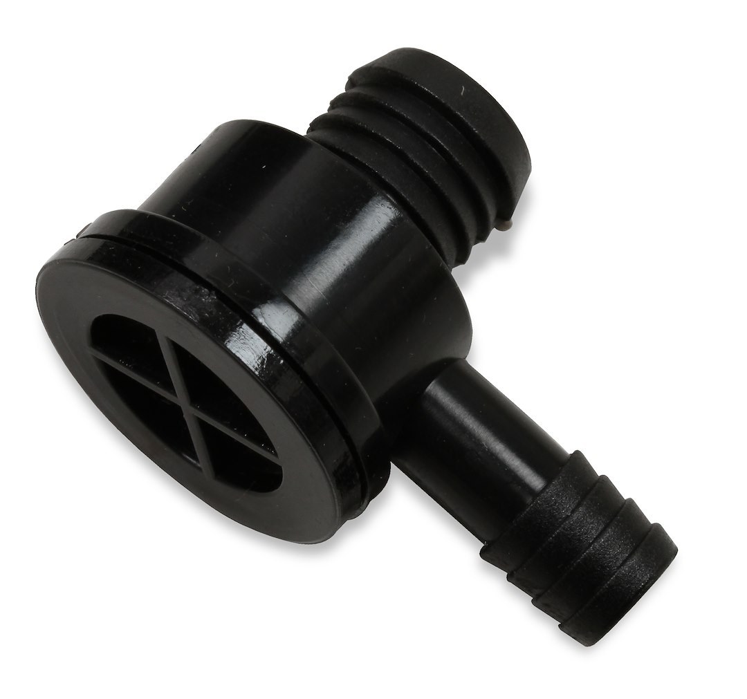 Mr. Gasket Vacuum Canister, Black Painted, Steel – 3701