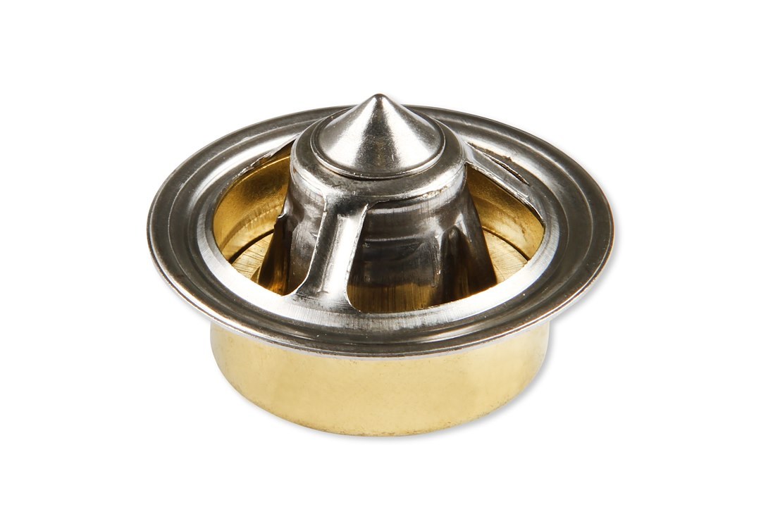 Mr. Gasket Thermostat, 180 Degree Temperature Rating, Copper/ Brass, Without Gasket – 4364