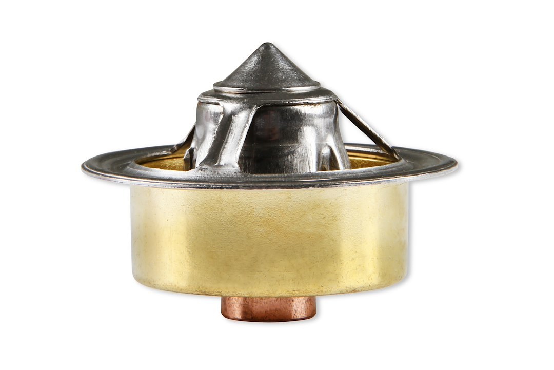 Mr. Gasket Thermostat, 180 Degree Temperature Rating, Copper/ Brass, Without Gasket – 4364