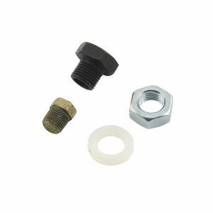 Mr. Gasket Auto Trans Drain Plug, Non-Magnetic, 1/2 Inch NPT, Brass – 4470