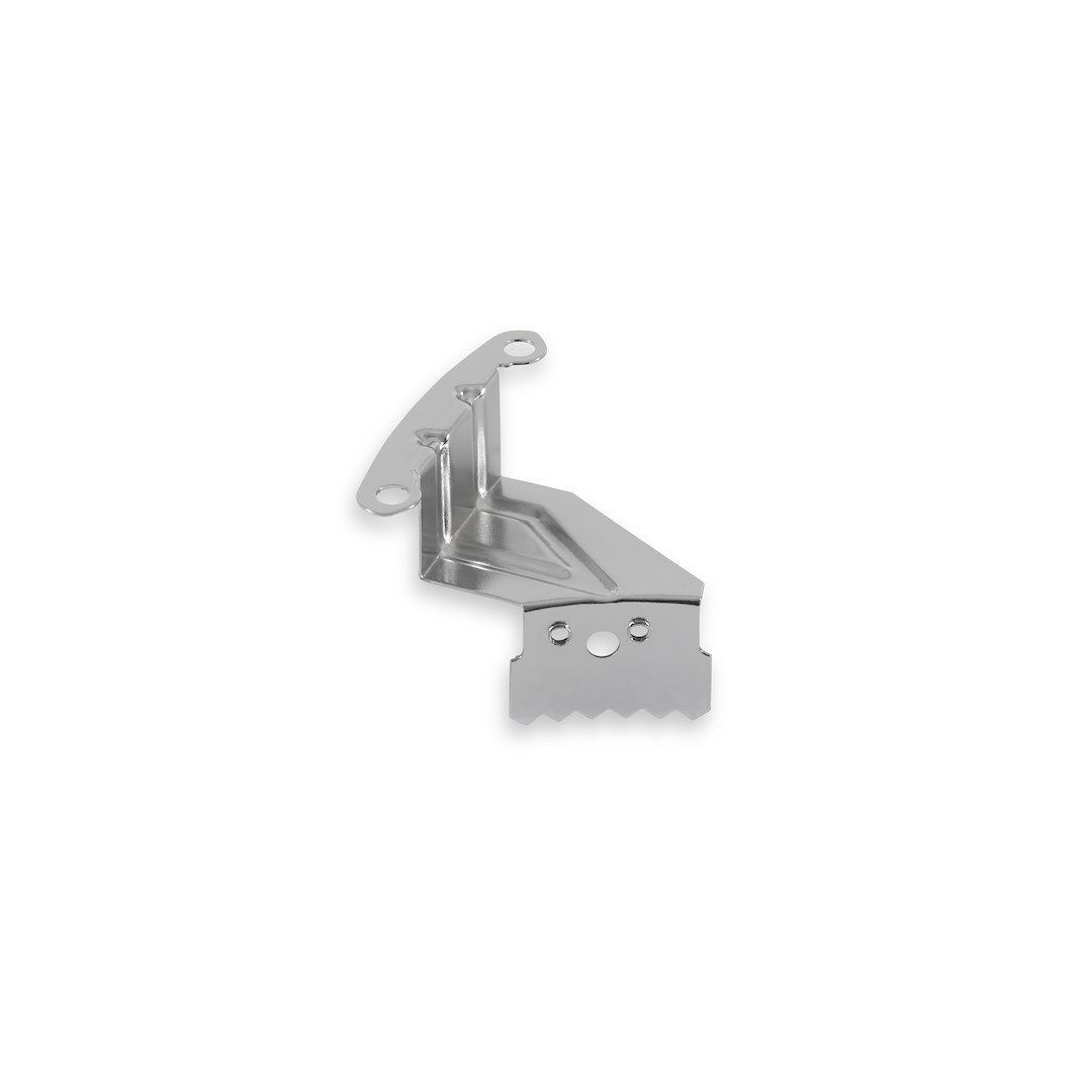 Mr. Gasket Timing Tab, For Use with Small Block Chevy Engines, 7 Inch Balancer, Non Adjustable, Chrome Steel – 4592
