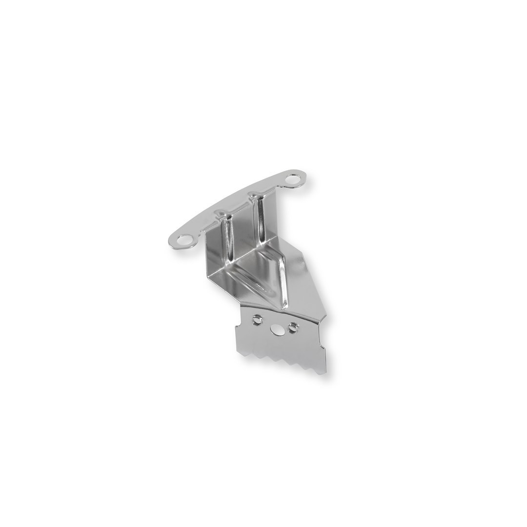 Mr. Gasket Timing Tab, For Use with Small Block Chevy Engines, 7 Inch Balancer, Non Adjustable, Chrome Steel – 4592