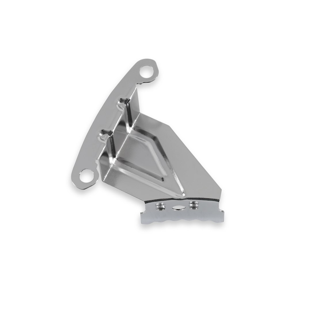 Mr. Gasket Timing Tab, For Use with Small Block Chevy Engines, 7 Inch Balancer, Non Adjustable, Chrome Steel – 4592