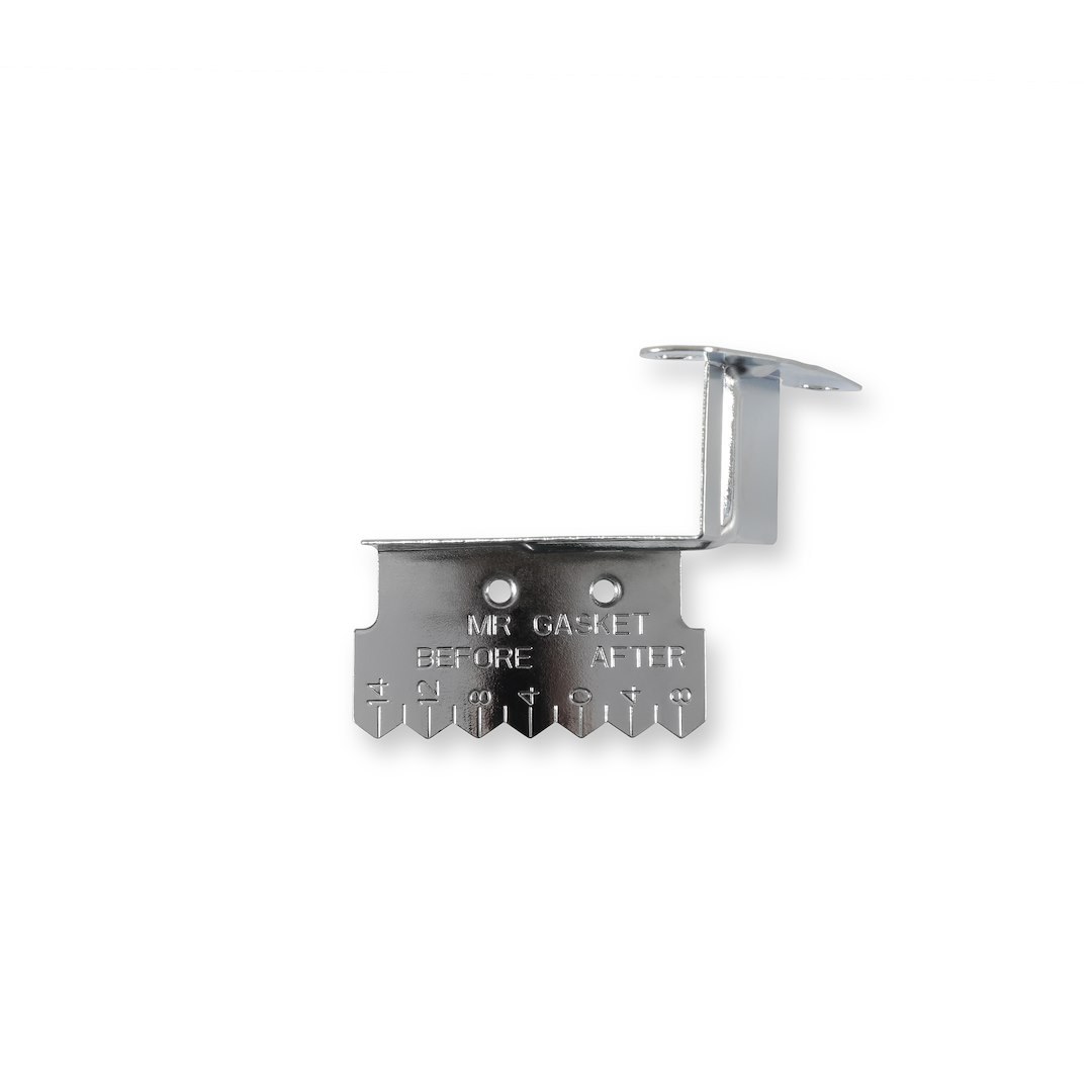 Mr. Gasket Timing Tab, For Use with Small Block Chevrolet Engines with 8 Inch Balancer – 4593