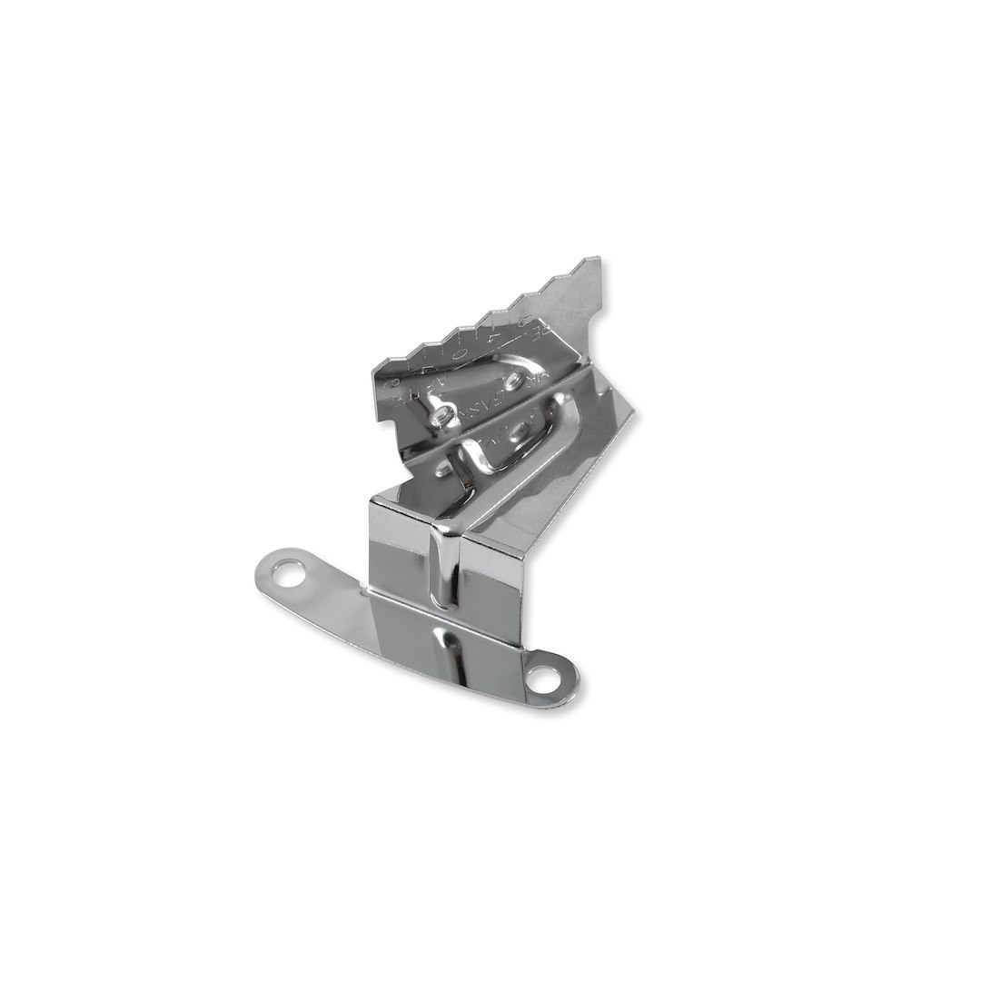Mr. Gasket Timing Tab, For Use with Small Block Chevrolet Engines with Adjustable Pointer, Chrome – 4598