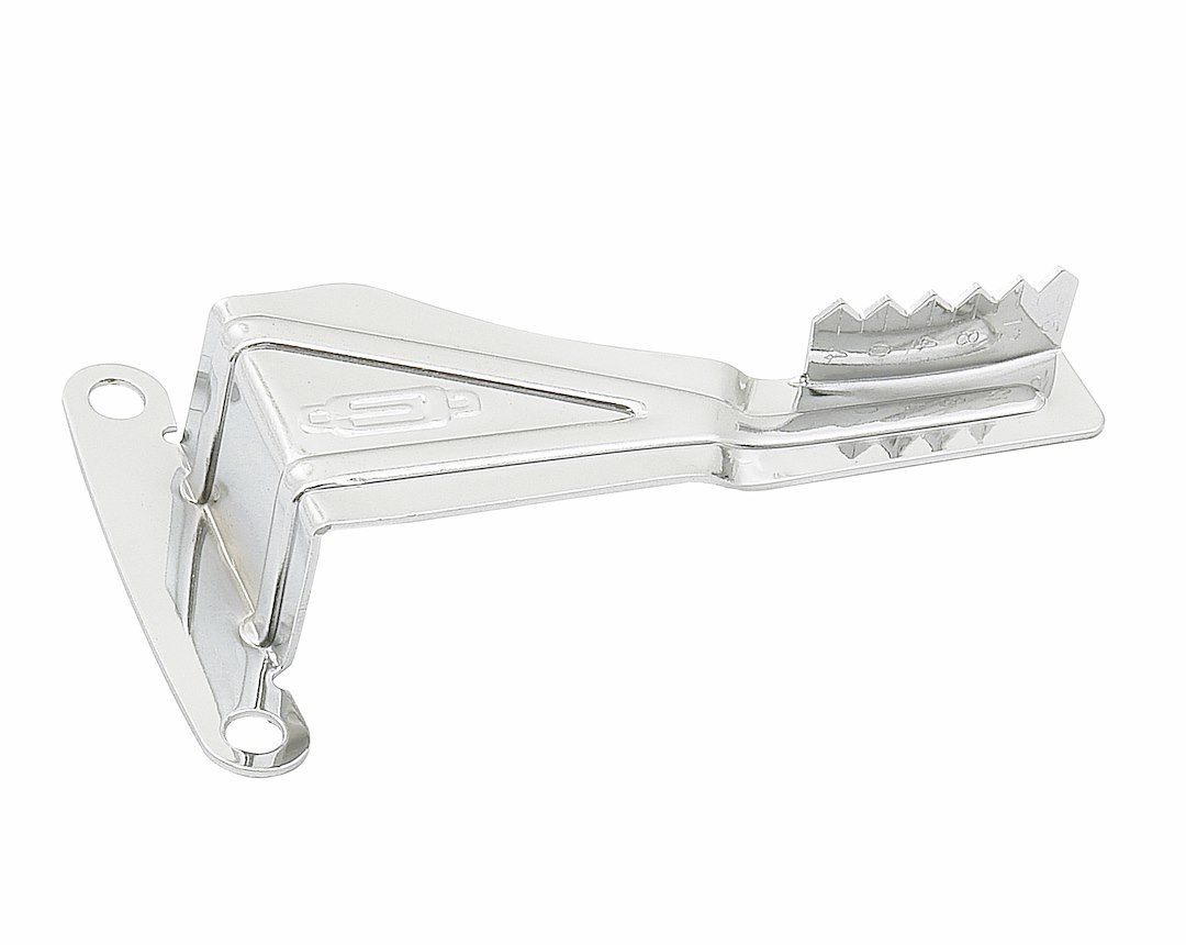 Mr. Gasket Timing Tab, For Use with Small Block Chevrolet Engines with 7 Inch Balancer, Chrome – 4600