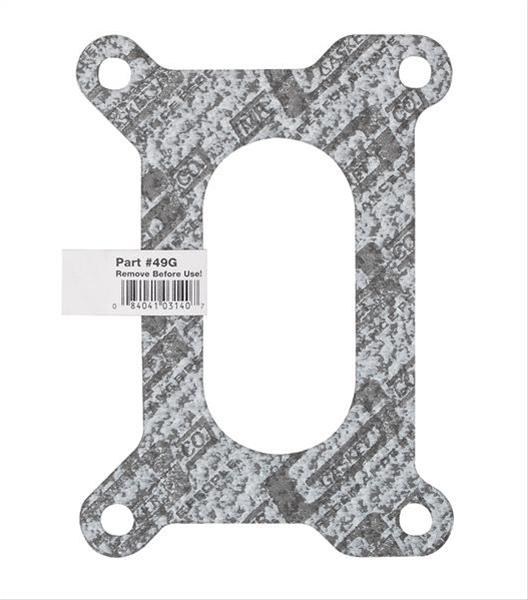 Mr. Gasket Carburetor Gasket Kit, For Use with Holley 350/ 500 Cfm 2 Barrel Carburetors, Base Gasket Only – 49G
